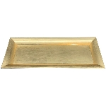 Platzteller AVOIR, gold, PP, 36x0,1x17 cm