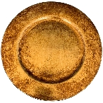 Platzteller AVOIR, gold, PP, 33x33x2 cm