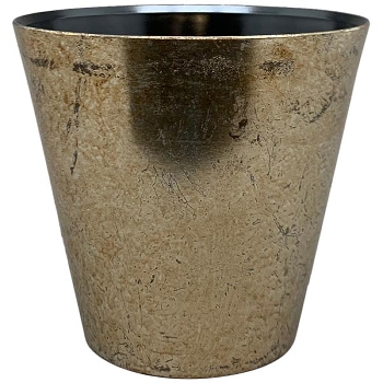 Topf AVOIR, silber, PP, 19,5x19,5x21 cm