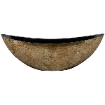 Schale AVOIR, silber, PP, 39x12x12,5 cm