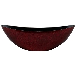 Schale AVOIR, rot, PP, 34x10x11 cm