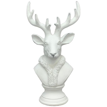 RentierKopf Valo, Polyresin, 27,5x17x49 cm