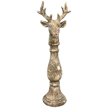 RentierKopf Valo, Polyresin, 9x9x31,5 cm