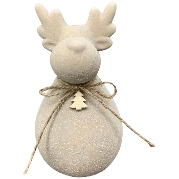 Rentier Ivory, Dolomite, 8,5x8,5x15,5 cm