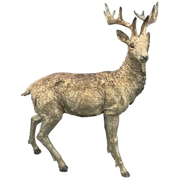 Rentier Lilian, braun, Polyresin, 35x19x44,5 cm