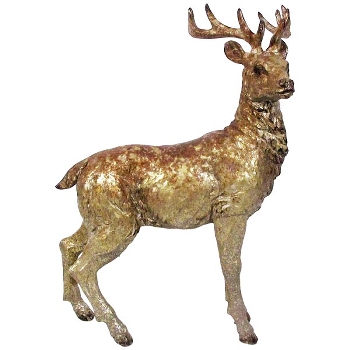 Rentier Lilian, braun, Polyresin, 21,5x13x29,5 cm