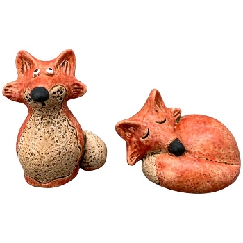 Fuchs Marta, Stoneware, 7,6x7,4x10,1 cm