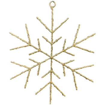 SchneeFlocke LED Lumière, Metal, 40x2x40 cm