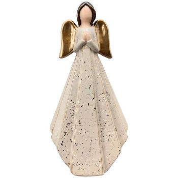 Engel Lilian, beige, Terrakotta, 16x9,5x31 cm