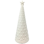 LED Baum CœuR, weiß, Porzellan, 7,8x7,7x21 cm