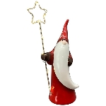 Santa mit LED Chrissie, Dolomite, 9x5,7x18 cm