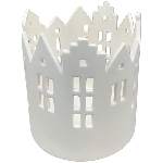 WindLicht Ivory, Porzellan, 13x13x13,6 cm