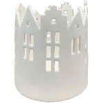 WindLicht Ivory, Porzellan, 13x13x13,6 cm