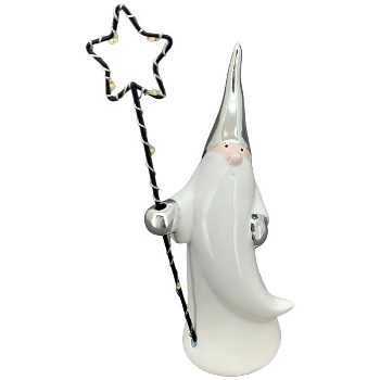 LED Santa ArgenT, Dolomite, 9x5,7x18 cm