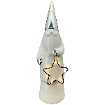 LED Santa ArgenT, Dolomite, 7,2x7,2x25,8 cm