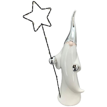 LED Santa ArgenT, Dolomite, 16x9,5x31 cm