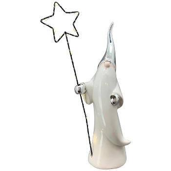 LED Santa ArgenT, Dolomite, 16x9,5x31 cm