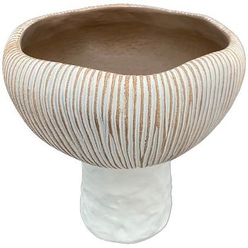 Übertopf DUR, beige, Zement, 15x15x15 cm