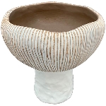 Übertopf DUR, beige, Zement, 15x15x15 cm
