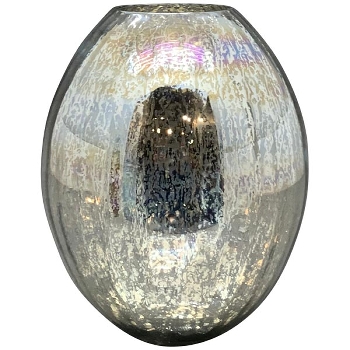 Vase Vitreous, Glas, 23x23x29 cm