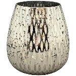 Vase Vitreous, Glas, 12x12x13 cm