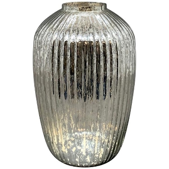 Vase Vitreous, Glas, 23x23x36 cm