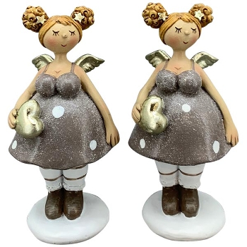 Engel Lilian, Polyresin, 5x4x10 cm