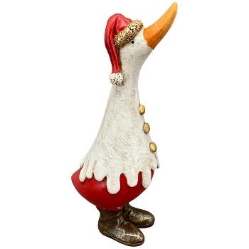 Ente Lilian, Polyresin, 5x6x16,5 cm