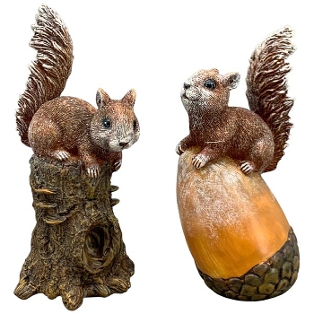 Eichhörnchen Lilian, Polyresin, 6x4,5x12,5 cm