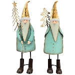 Santa Teal, Metall, 7x7,5x29 cm