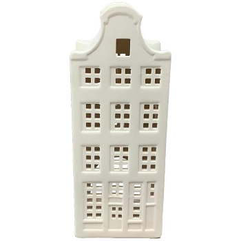 WindLicht Ivory, weiß, Porzellan, 7x5,6x18,3 cm