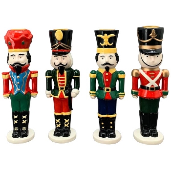 KerzenHalter Chrissie, rot, Dolomite, 4,9x4,5x15,2 cm
