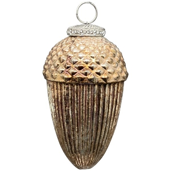 Ornament Vitreous, bronze, Glas, 7,5x13x7,5 cm