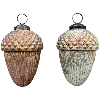 Ornament Vitreous, bronze, Glas, 7x10,5x7 cm