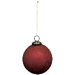 Ornament Vitreous, rot, Glas, 12x12x13 cm