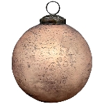 Ornament Vitreous, rosa, Glas, 10x10x10,5 cm