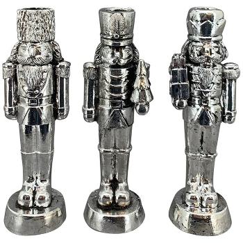 NussKnacker ArgenT, silber, Polyresin, 7x6x22 cm