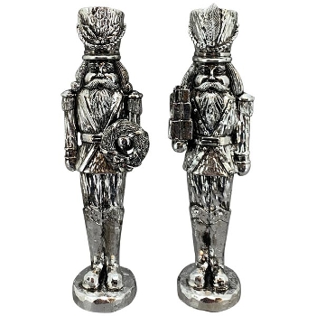 NussKnacker ArgenT, silber, Polyresin, 7x6x26 cm