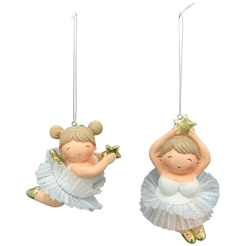 BallerinaHänger Lilian, Polyresin, 6,5x5x10,5 cm