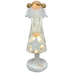 LED Engel Lilian, Polyresin, 10x10x29 cm