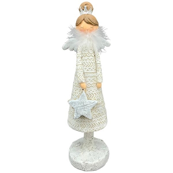 Engel Lilian, Polyresin, 10,5x10x34,5 cm