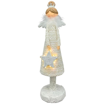Engel Lilian, Polyresin, 10,5x10x34,5 cm