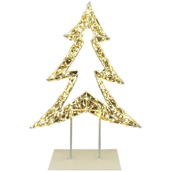LED Baum Lumière, silber, Metall, 30x11x46 cm+720L