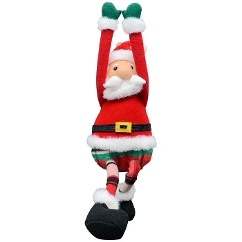 Hängender Weihnachtsmann, singend & tanzend Fily