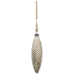 Ornament Vitreous, champangner, Glas, 7x7x24 cm