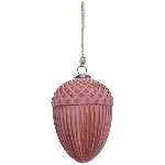 Ornament Vitreous, burgunder, Glas, 20x14x14 cm