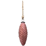 Ornament Vitreous, burgunder, Glas, 17x6x6 cm