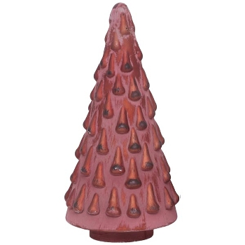 TannenBaum Vitreous, burgunder, Glas, 15x15x30 cm