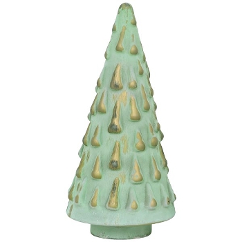 TannenBaum Vitreous, grün, Glas, 15x15x30 cm