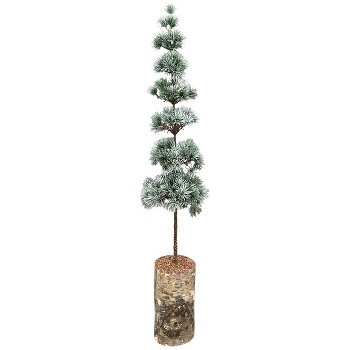 ZedernBaum ArtificialNature, PE/Holz, 15x15x80 cm